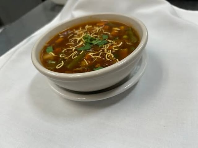 HOT AND SOUR SOUP.