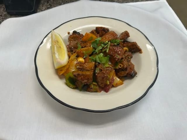 Lamb Boti Kebab.